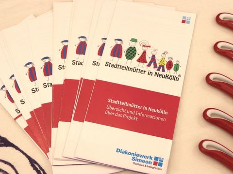 Flyer des Projektes Stadtteilmütter