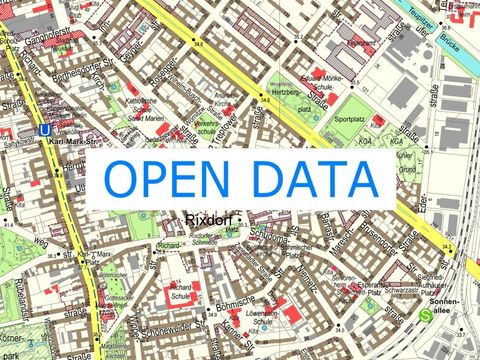 Ausschnitt für den Hinweis auf Open-Data