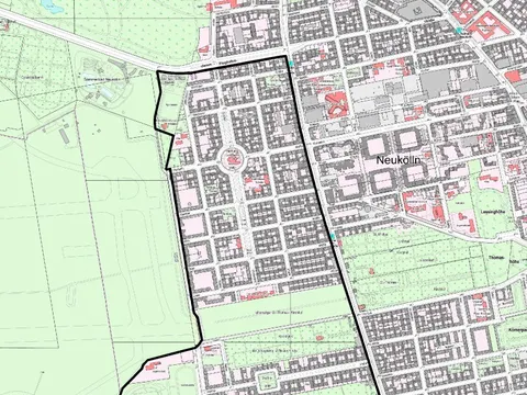 Übersicht des Schillerpromenade