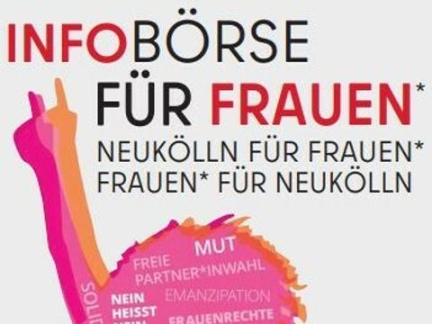 Flyer Infobörse für Frauen