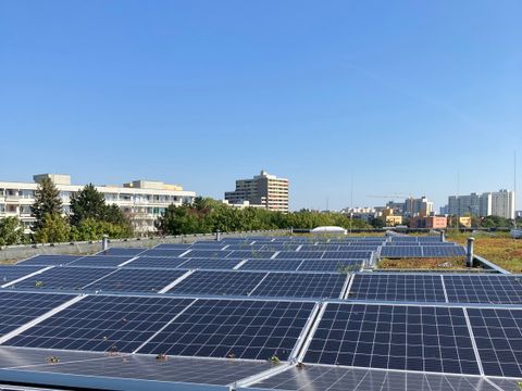 Solardach in Neukölln