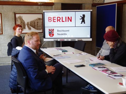 Pressegespräch zur Vorstellung der Einschulungsuntersuchung 2022 (Bild: Bezirksamt Neukölln von Berlin)