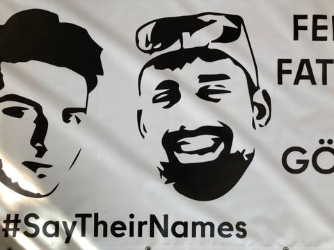 SayTheirNames - Neukölln gedenkt der Opfer des rechtsextremistischen Anschlags in Hanau