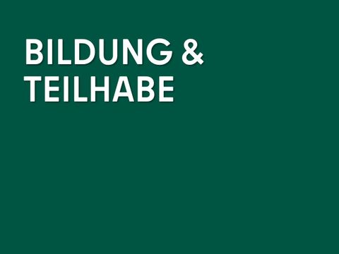 Kachel kl Bildung Teilhabe