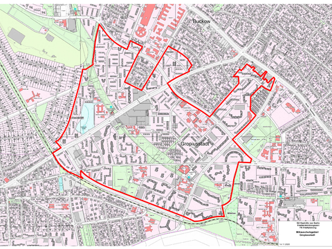 Karte Gropiusstadt