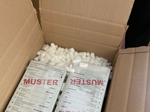 Musterstimmzettel