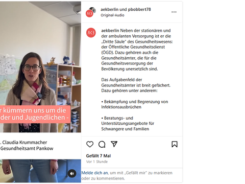 Imagevideo Gesundheitsämer