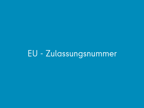 EU Zulassungsnummer