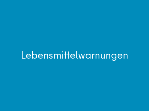 Lebensmittelwarnungen