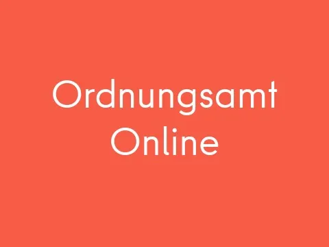 Ordnungsamt Online Anliegenmanagement