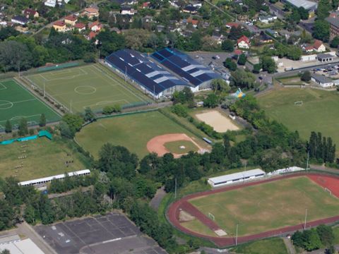 Luftbild Sportkomplex Rennbahnstraße