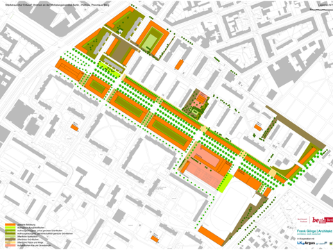 Lageplan Michelangelostraße