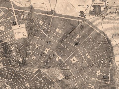 Bebauungsplan für die Umgebung Berlins, 1862