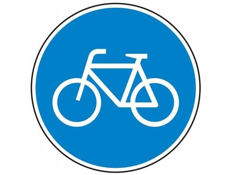 Verkehrszeichen Radweg