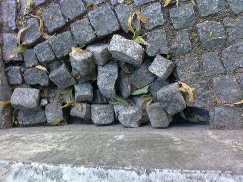 Gehwegschaden