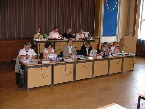Vorstand und Bezirksamt der V. Wahlperiode