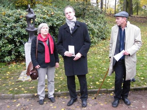 Enthüllung Plastik Graetz