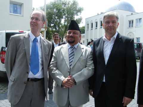 Besuch Wowereit in Pankow