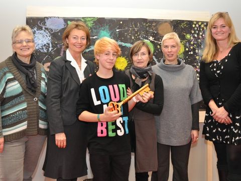 Schlüsselübergabe Heinz-Brandt-Schule