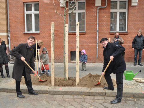 Baumpflanzung 21.11.2012