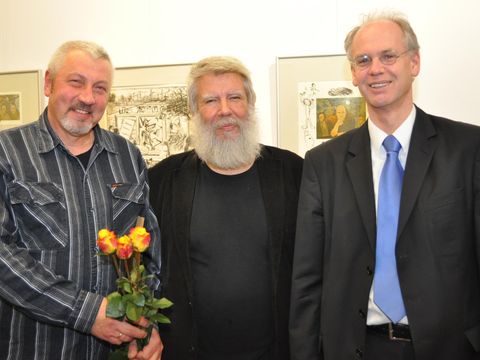 Ausstellungseröffnung H. Müller