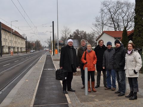 Verkehrsfreigabe Friedrich-Engels-Straße