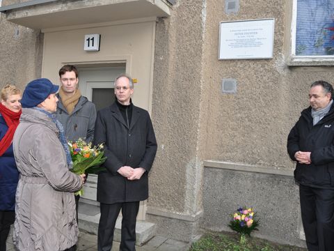 Gedenktafeleinweihung