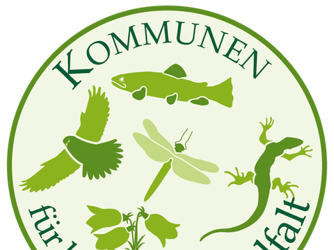 Logo Kommunen für biologische Vielfalt