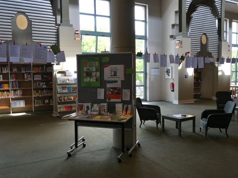 Gedichte zum Pflücken (Bild: Stadtbibliothek Reinickendorf)