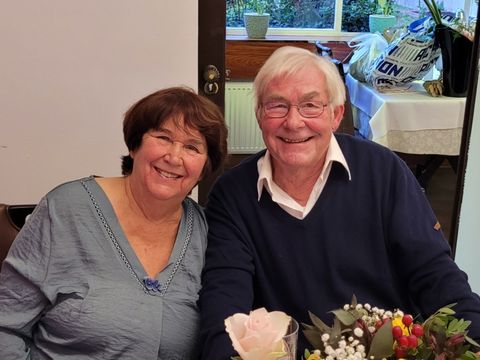 Haben sich in Schweden kennen gelernt: Liv und Gerd Linow. (Bild: BA Reinickendorf)