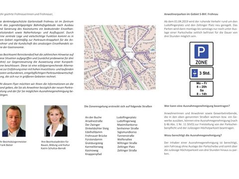 Flyer Parkzone Frohnau Seite 2 (Bild: Bezirksamt Reinickendorf)