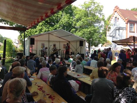Auftritt Bardomaniacs, Sommerfest 2017 (Bild: Museum Reinickendorf)