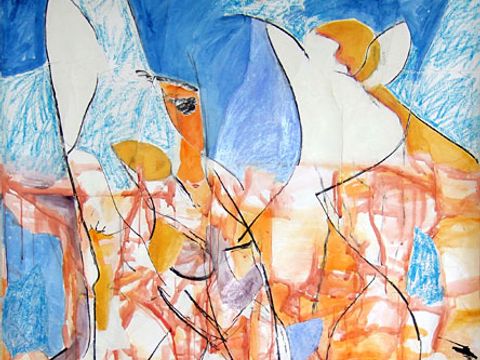 Carita Schmidt, Schwingung, 2010. (Bild: BA Reinickendorf)