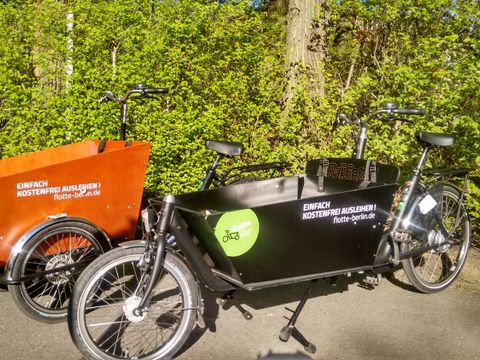 So oder ähnlich sehen die künftigen Lastenräder aus. (Bild: ADFC)