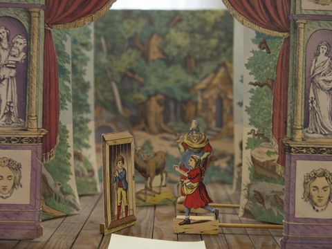 Historisches Papiertheater im Museum Reinickendorf, Foto: Patricia Schichl (Bild: Patricia Schichl)