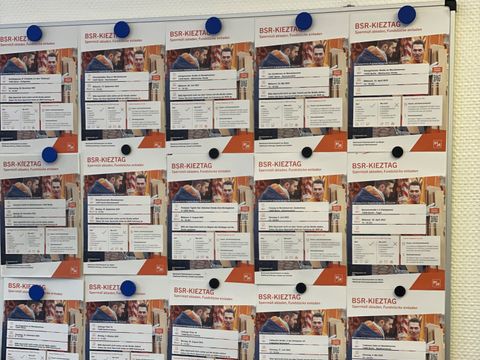 Die Übersicht der BSR-Kieztage im Jahr 2023 (Bild: BA Reinickendorf)