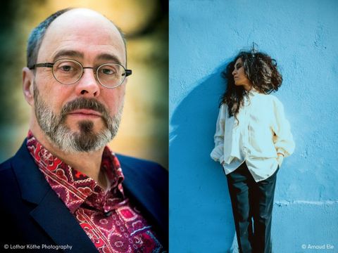 Bilder der Künstler Michael Kleeberg und Elshan Ghasimi (Bild: ©Lothat Köthe ©Arnaud Ele)