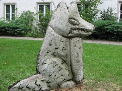 Fuchsskulptur