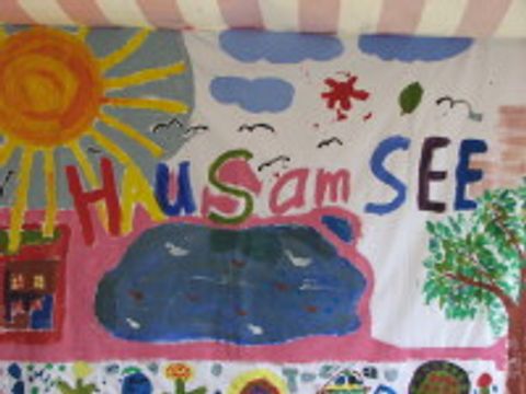 Haus am See Graffiti