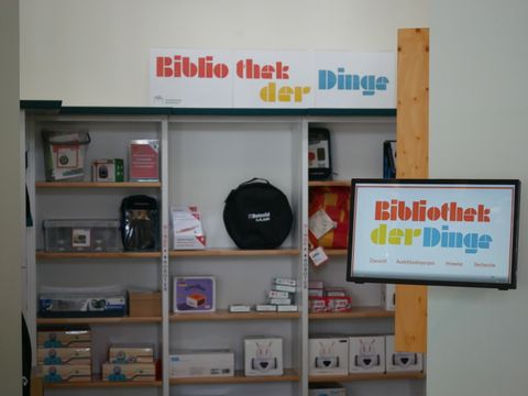 Bibliothek der Dinge in Reinickendorf