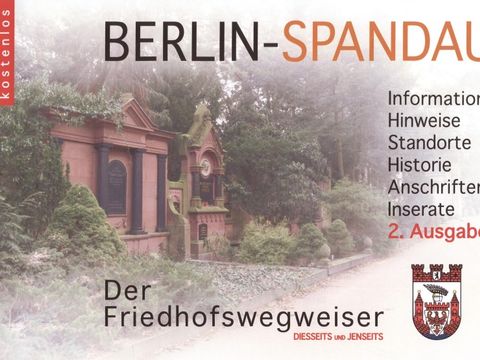 Informationsbroschüre über die Friedhöfe in Spandau
