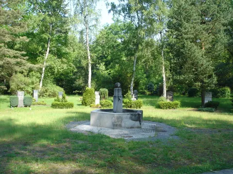 Grabstellen im Bogen Friedhof in den Kisseln