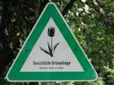 Gruenanlagenschild