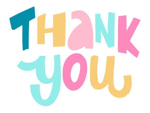 Thank you - Anerkennung