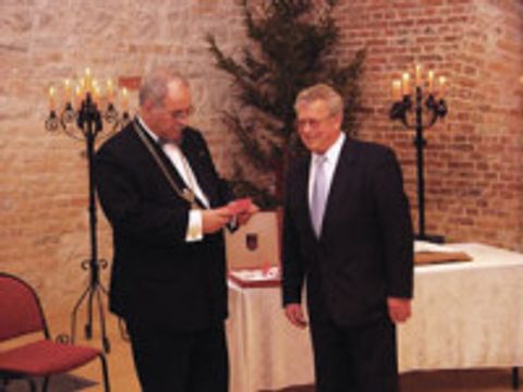 Konrad Birkhholz und Hans Schubert (von links nach rechts)