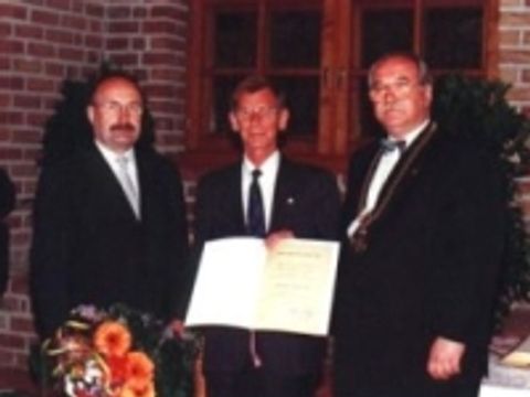 Ehrennadelverleihung Lothar Albrecht