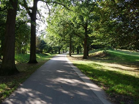 Blick in den Bullengraben-Grünzug