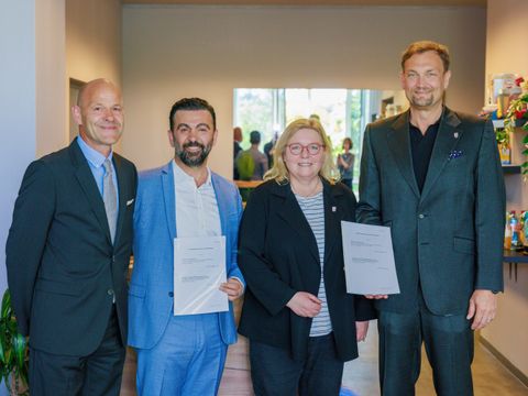 Mietvertrag für neuen Bürgeramtsstandort unterzeichnet (Bild: PIXGO)