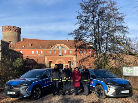 Neue E-Autos Ordnungsamt Spandau