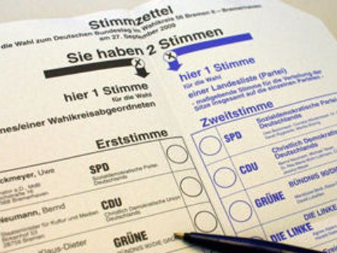 Wahlzettel